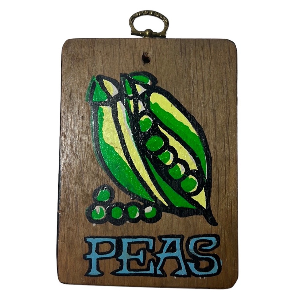 Vintage Enesco veggie plaque